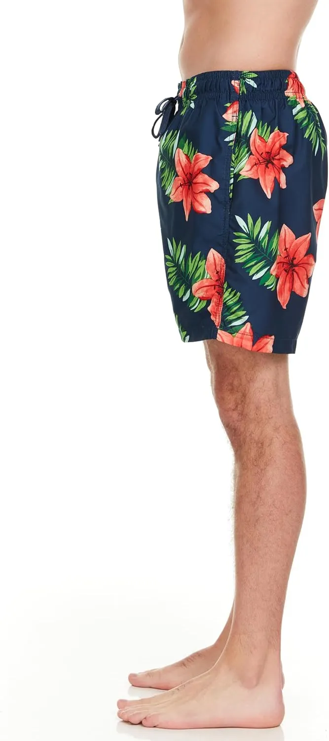 Kanu Surf Men's Monaco Swim Trunks (Regular & Extended Sizes)