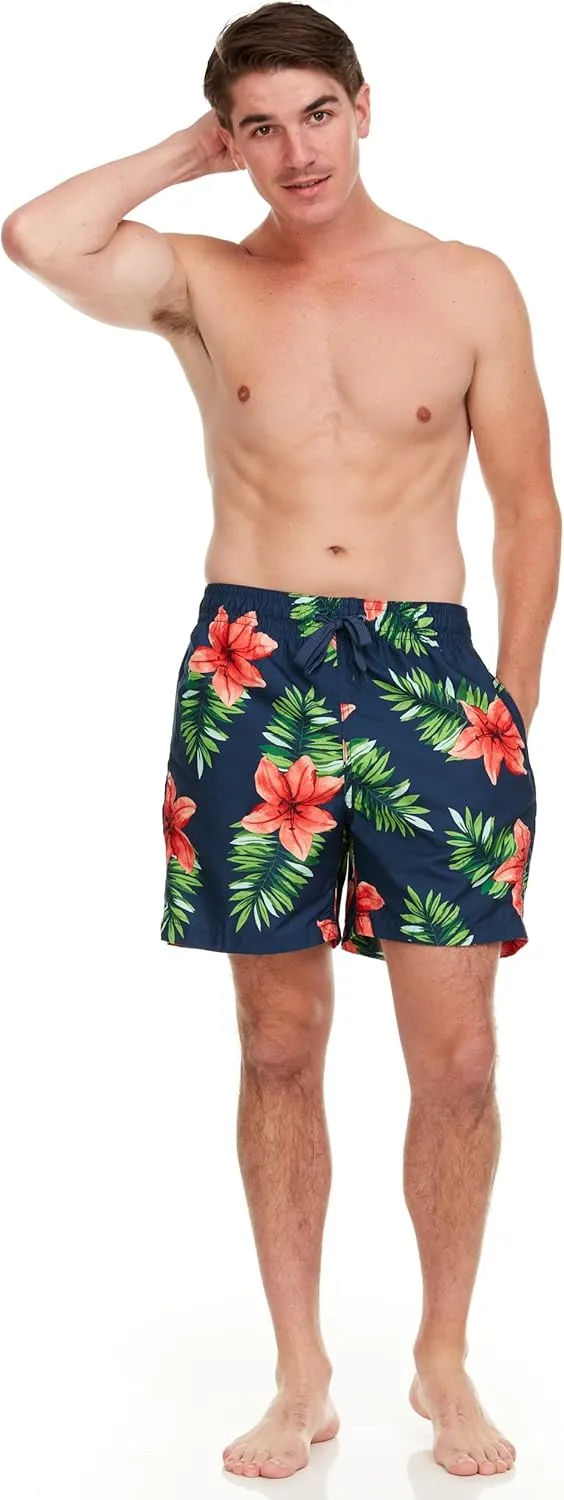 Kanu Surf Men's Monaco Swim Trunks (Regular & Extended Sizes)