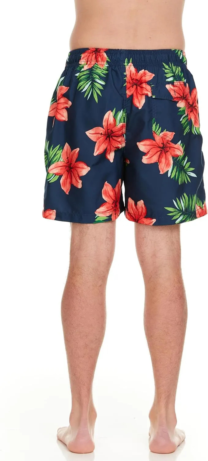 Kanu Surf Men's Monaco Swim Trunks (Regular & Extended Sizes)