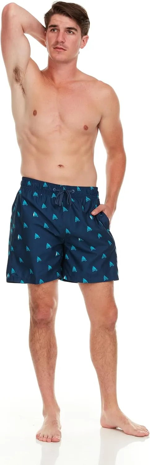 Kanu Surf Men's Monaco Swim Trunks (Regular & Extended Sizes)