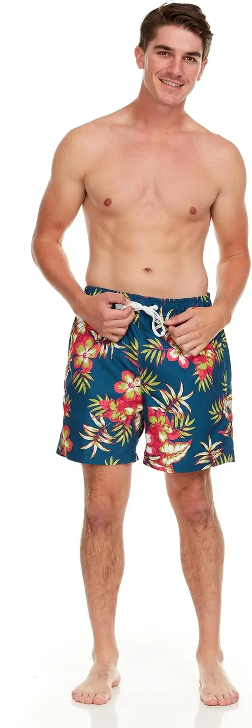 Kanu Surf Men's Monaco Swim Trunks (Regular & Extended Sizes)