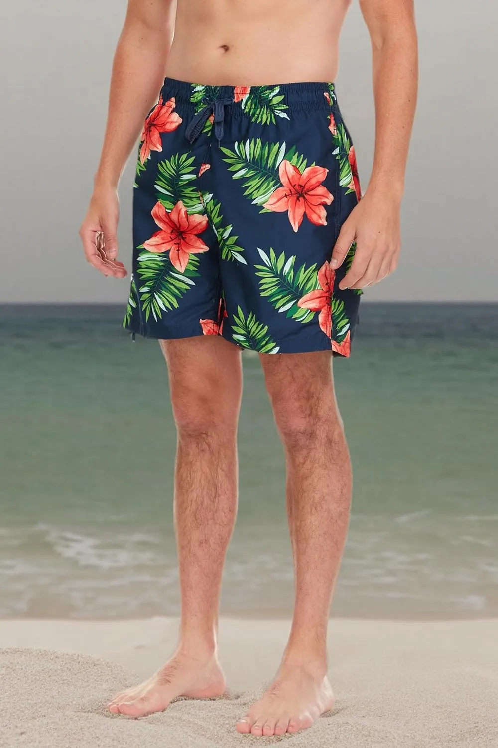 Kanu Surf Men's Monaco Swim Trunks (Regular & Extended Sizes)