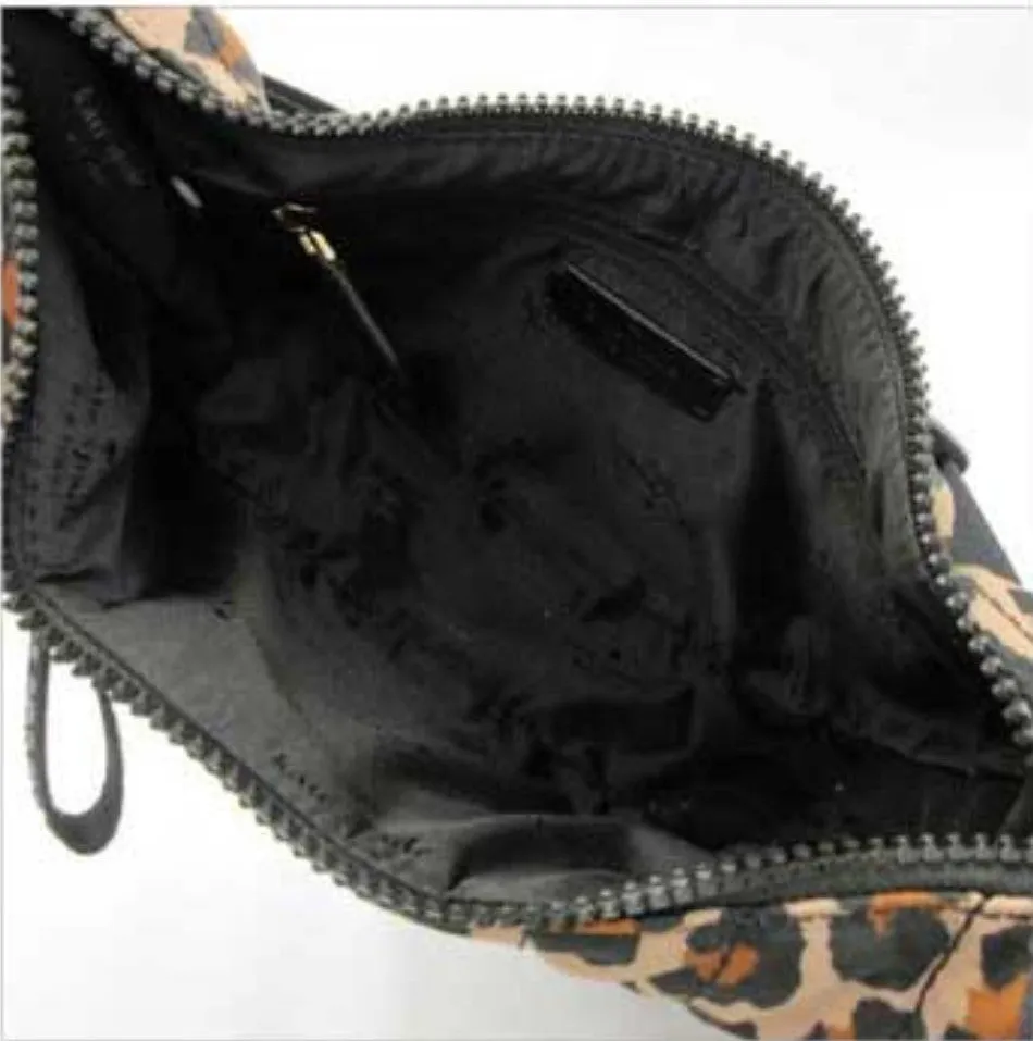 Kate Spade New York Camden Polyester Spotted Leopard Print Sling Bag Crossbody KH407 200 (Brown Multi)