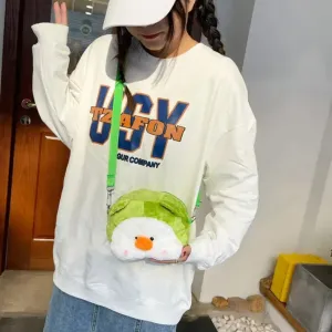 Kawaii Duck Plush Sling Bag