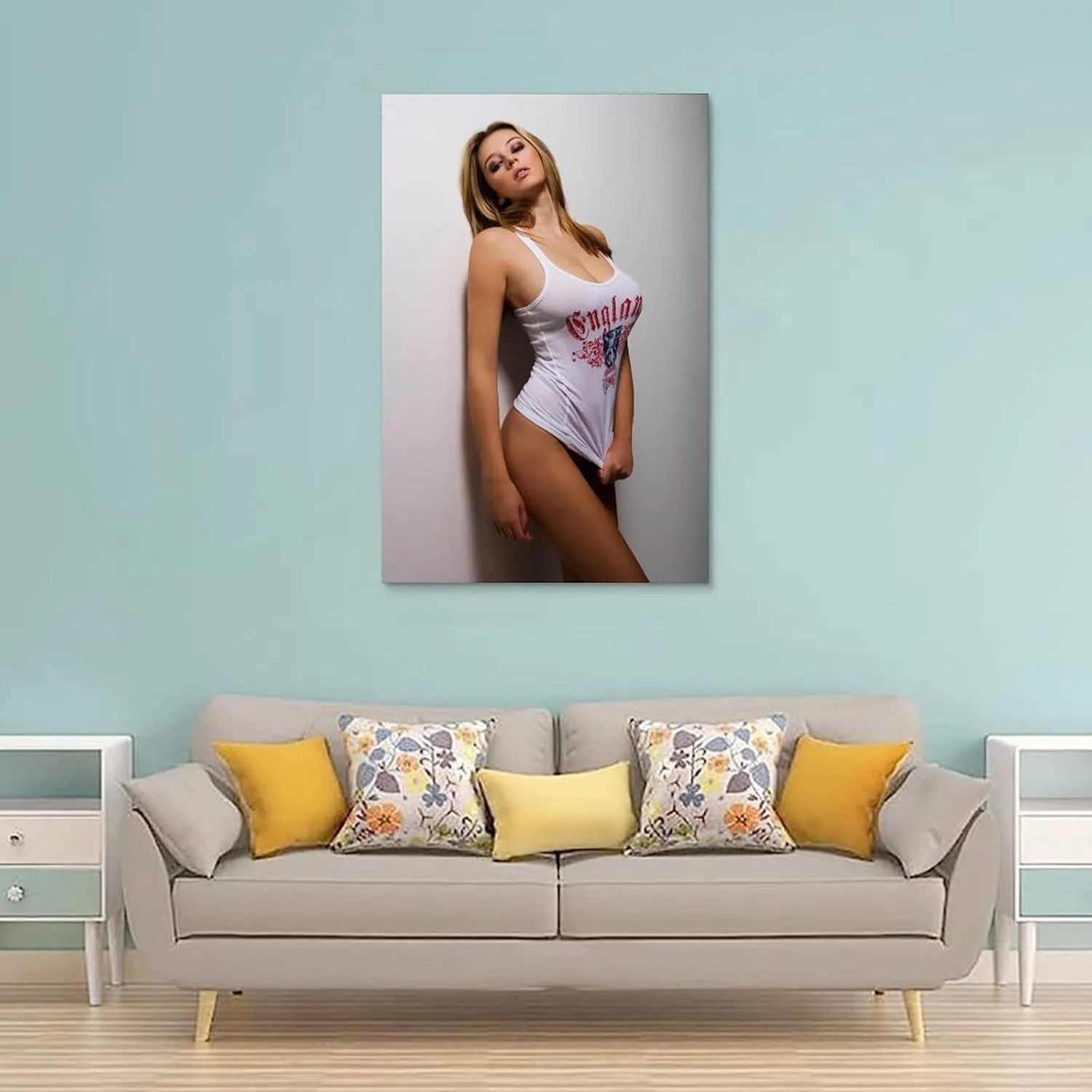 Keeley Hazell Perfect Poster Cool Artworks Painting Wall Art Canvas Prints Hanging Picture Home Decors Gift Idea 20x30inch(50x75cm)