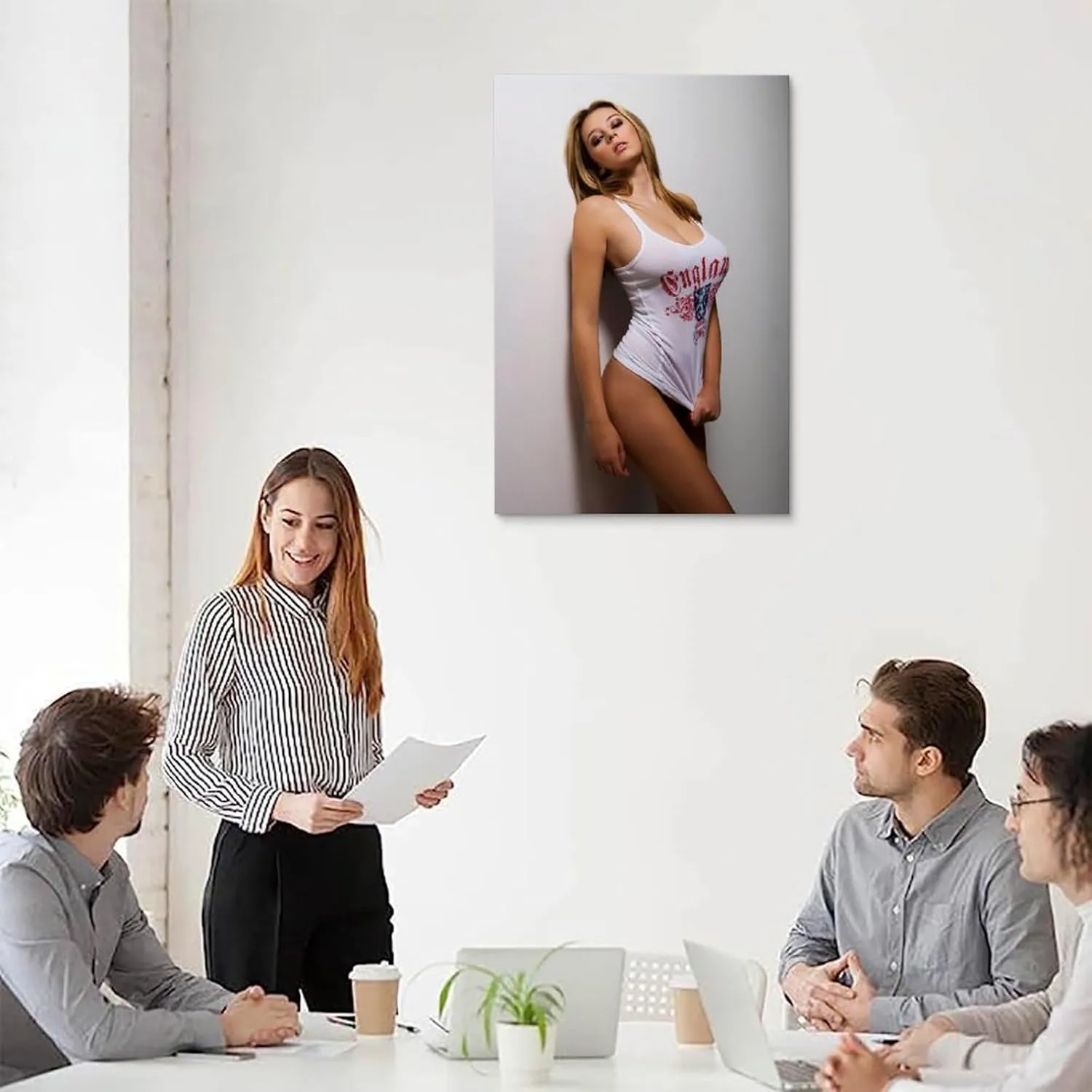 Keeley Hazell Perfect Poster Cool Artworks Painting Wall Art Canvas Prints Hanging Picture Home Decors Gift Idea 20x30inch(50x75cm)