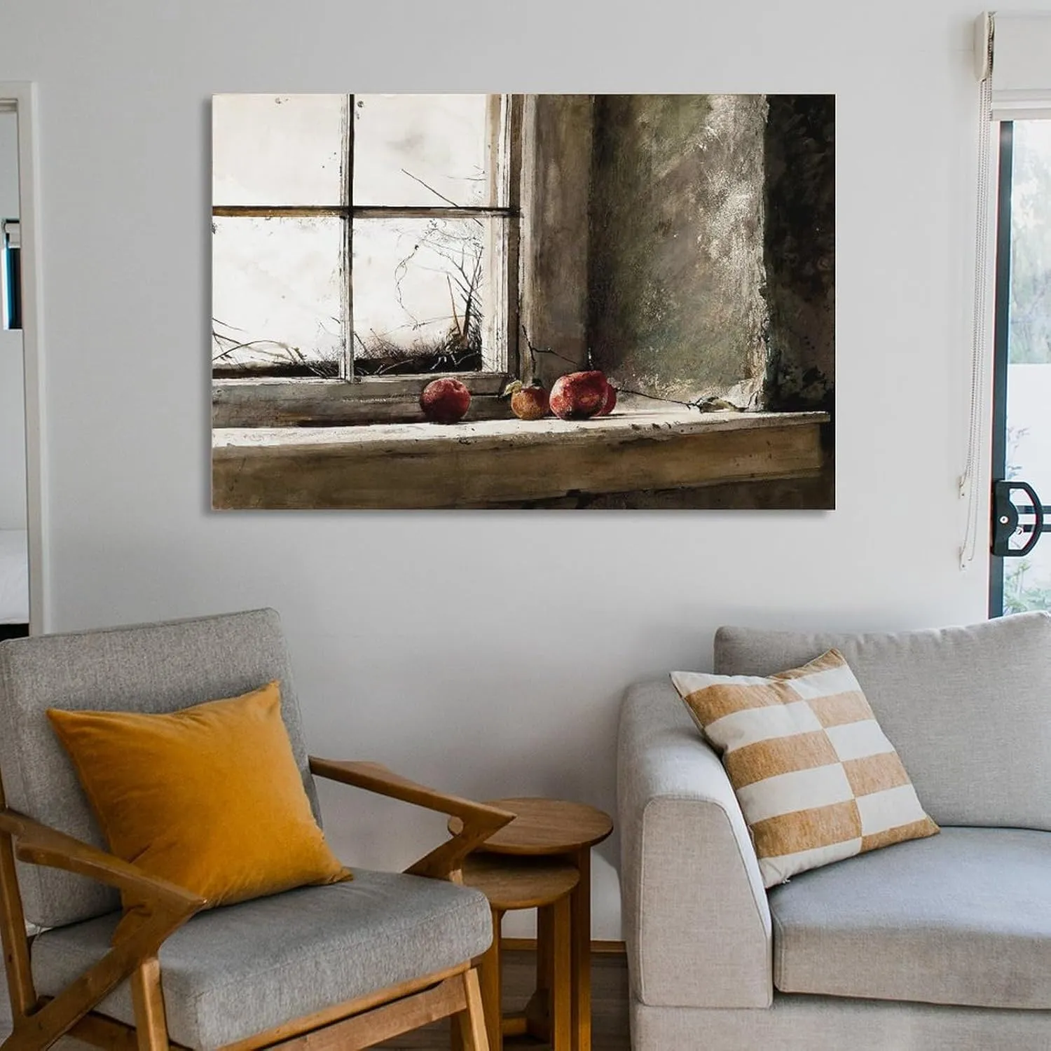 KHDUXTL Poster Famous Artist Andrew Wyeth Print Painting Poster Realism Retro Art Poster Canvas Wall Art Posters (87) Be Used For Room Aesthetics And Bedroom Living Room Decor12x18inch(30x45cm)