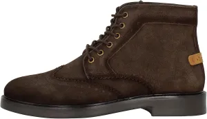 kilata Men's Classic Brogue Ankle Boots