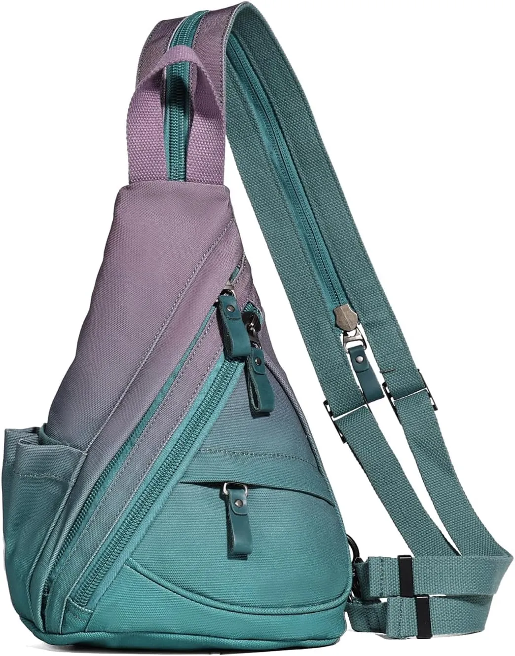 KL928 Canvas Sling Bag - Small Crossbody Backpack Shoulder Casual Daypack Rucksack for Men Women