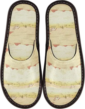 KLL Disposable Slippers Indoor Outdoor Washable Cozy Open Toe Bedroom Shoes for Party Travel Guests