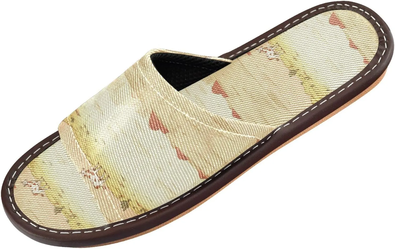 KLL Disposable Slippers Indoor Outdoor Washable Cozy Open Toe Bedroom Shoes for Party Travel Guests