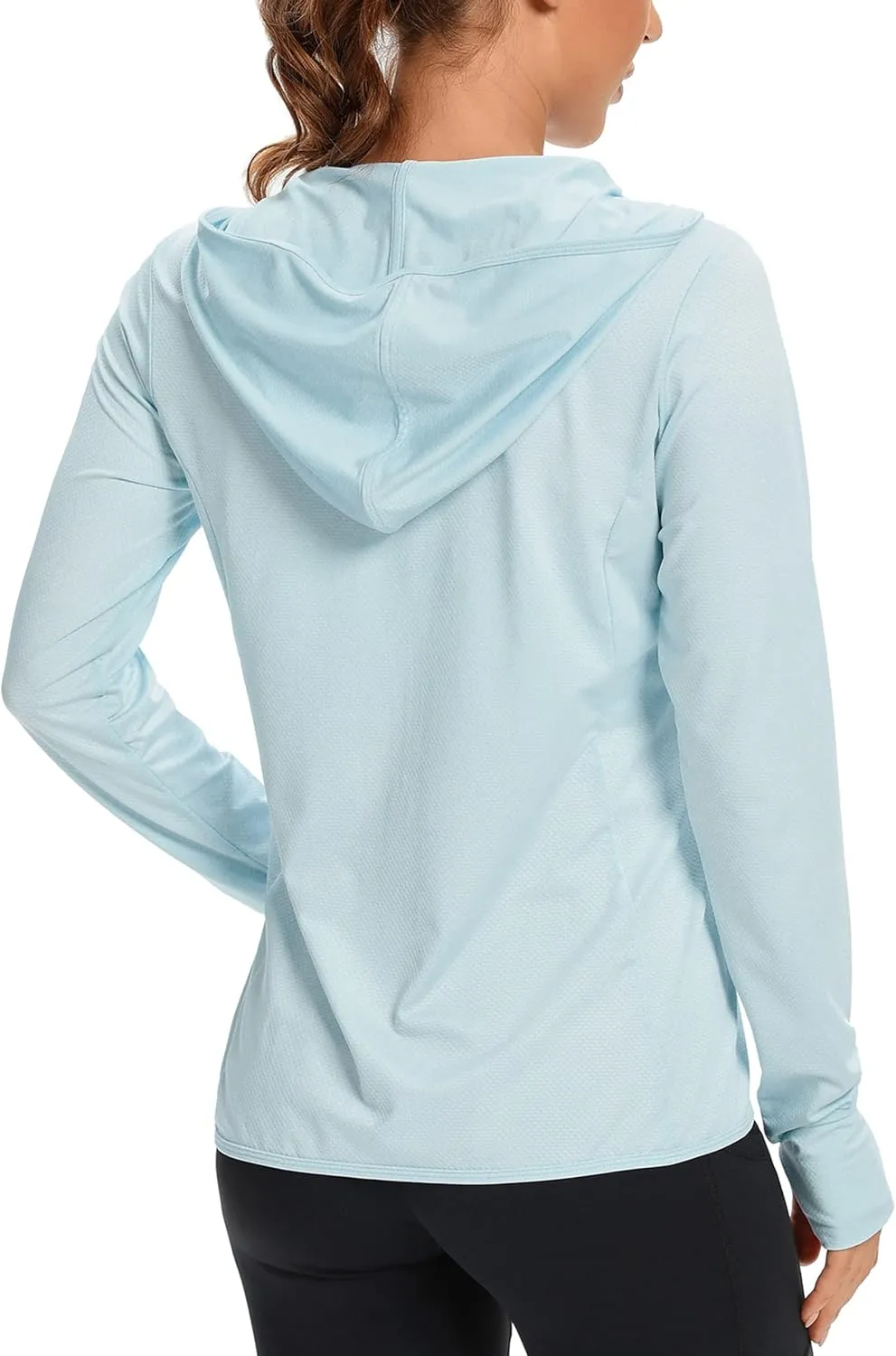 KPSUN Women's UPF 50  UV Sun Protection Clothing Zip Up Hoodie SPF Long Sleeve Sun Shirt Fishing Hiking Outdoor Jacket