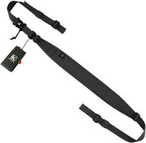 KRYDEX Tactical 2 Point Sling Rifle Sling Wide Shoulder Padded Strap,Length Adjustable (Black)
