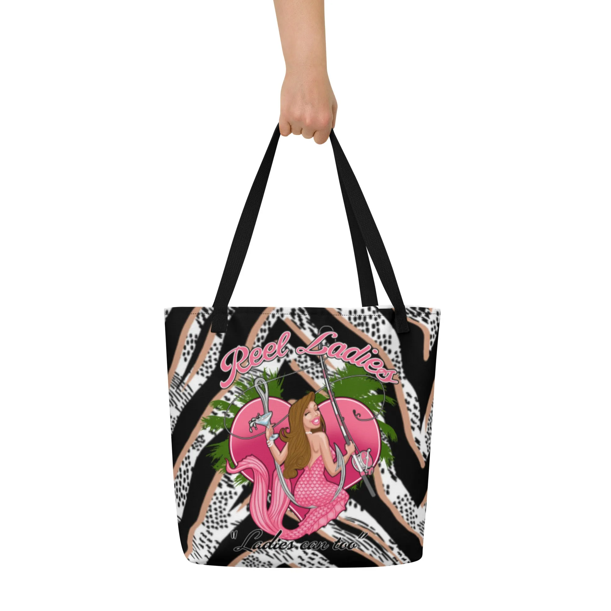 Ladies Can Too Tote Bag Large