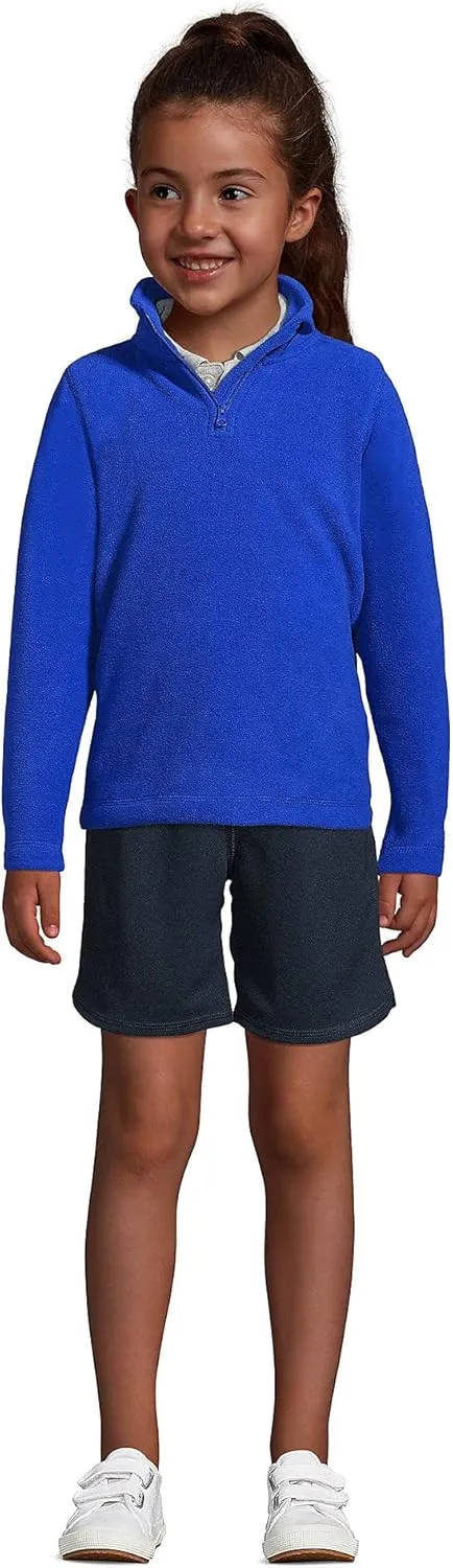 Lands' End School Uniform Girls Mesh Gym Shorts