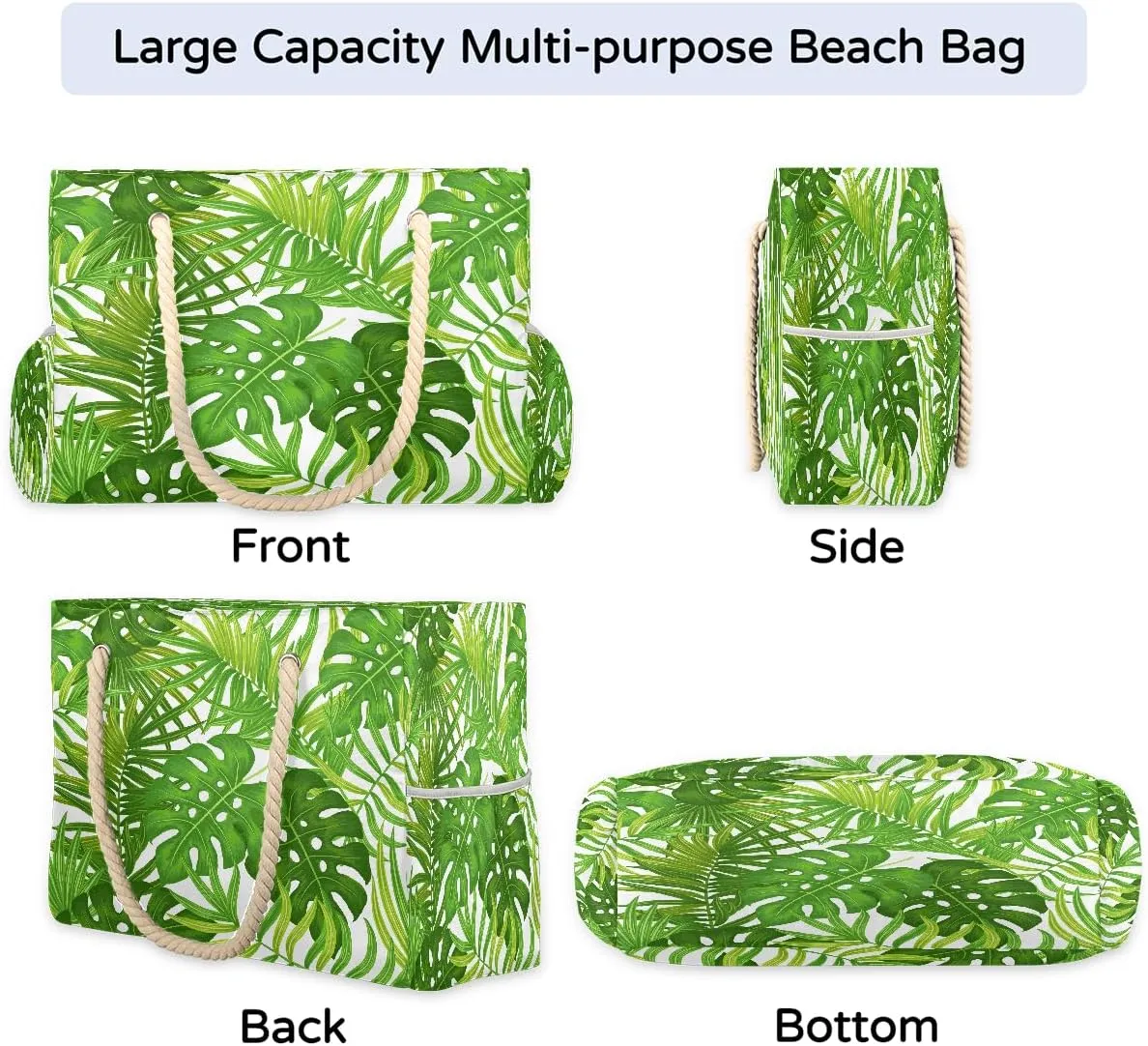 Large Beach Tote Bags for Women