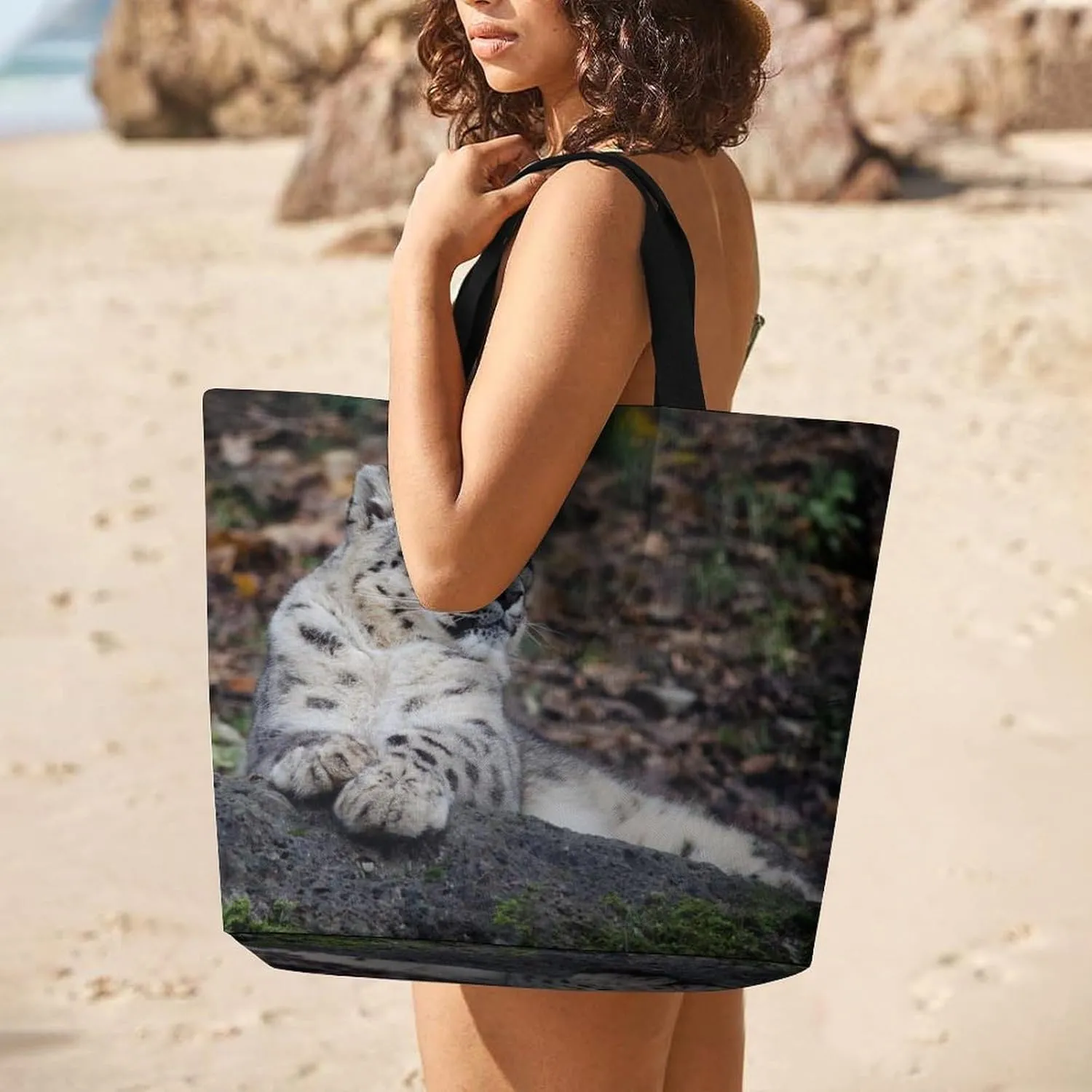 Large Capacity Shopping Tote Bag for Women, Girls