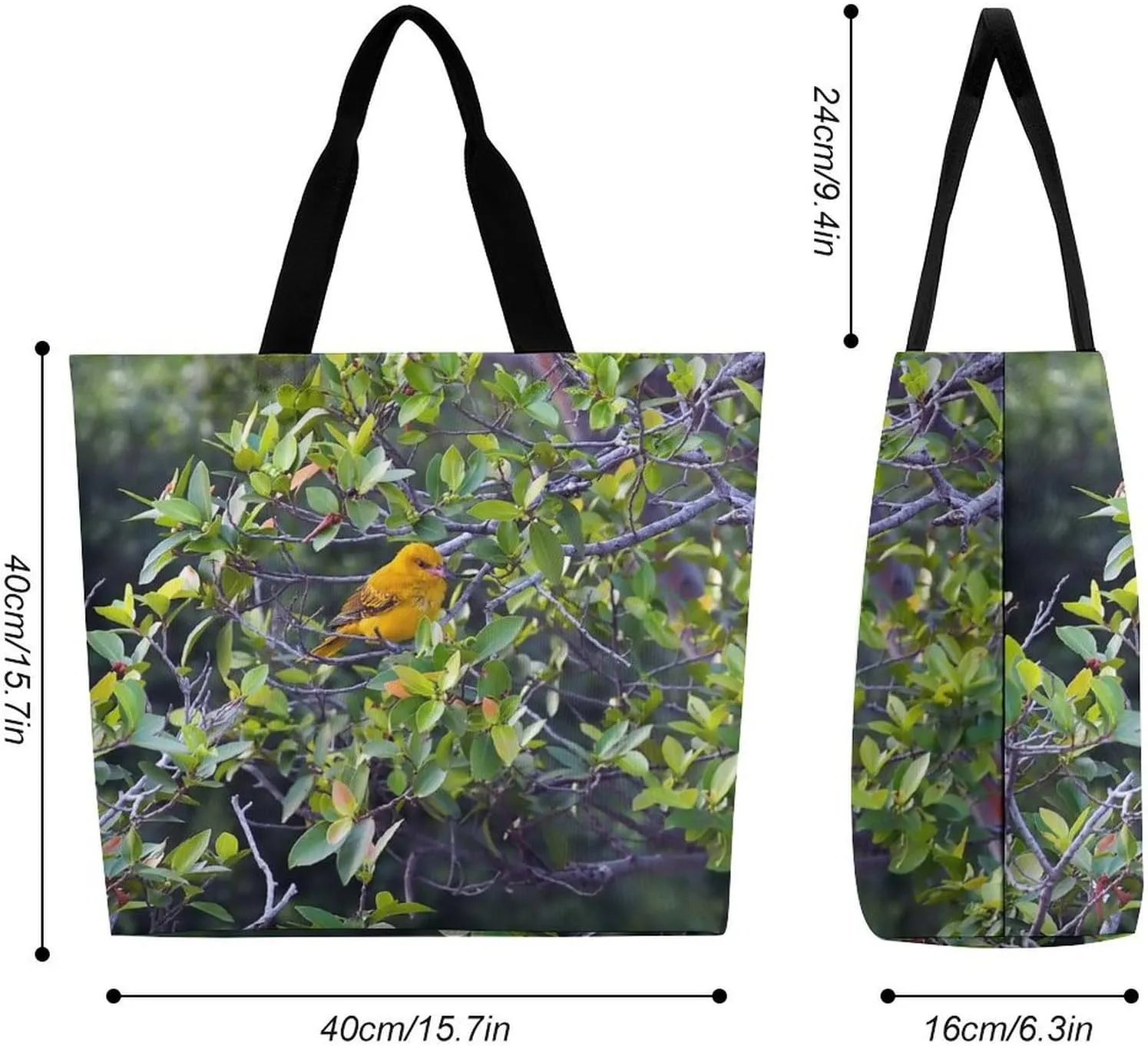 Large Capacity Shopping Tote Bag for Women, Girls