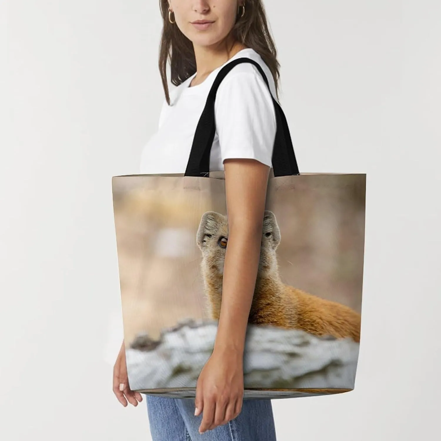 Large Capacity Shopping Tote Bag for Women, Girls