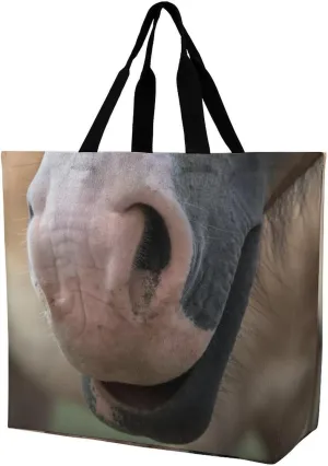 Large Capacity Shopping Tote Bag for Women, Girls