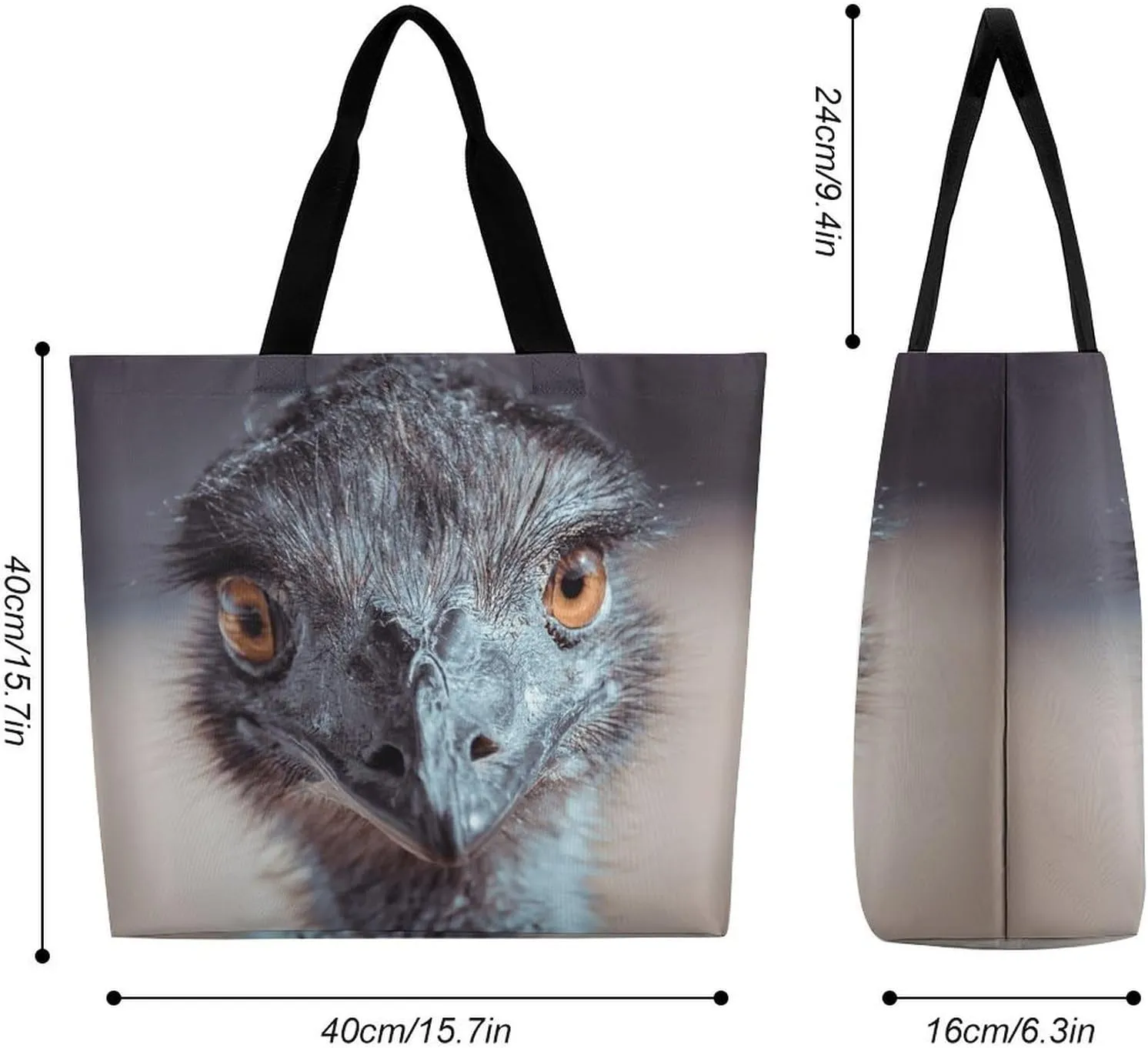 Large Capacity Shopping Tote Bag for Women, Girls