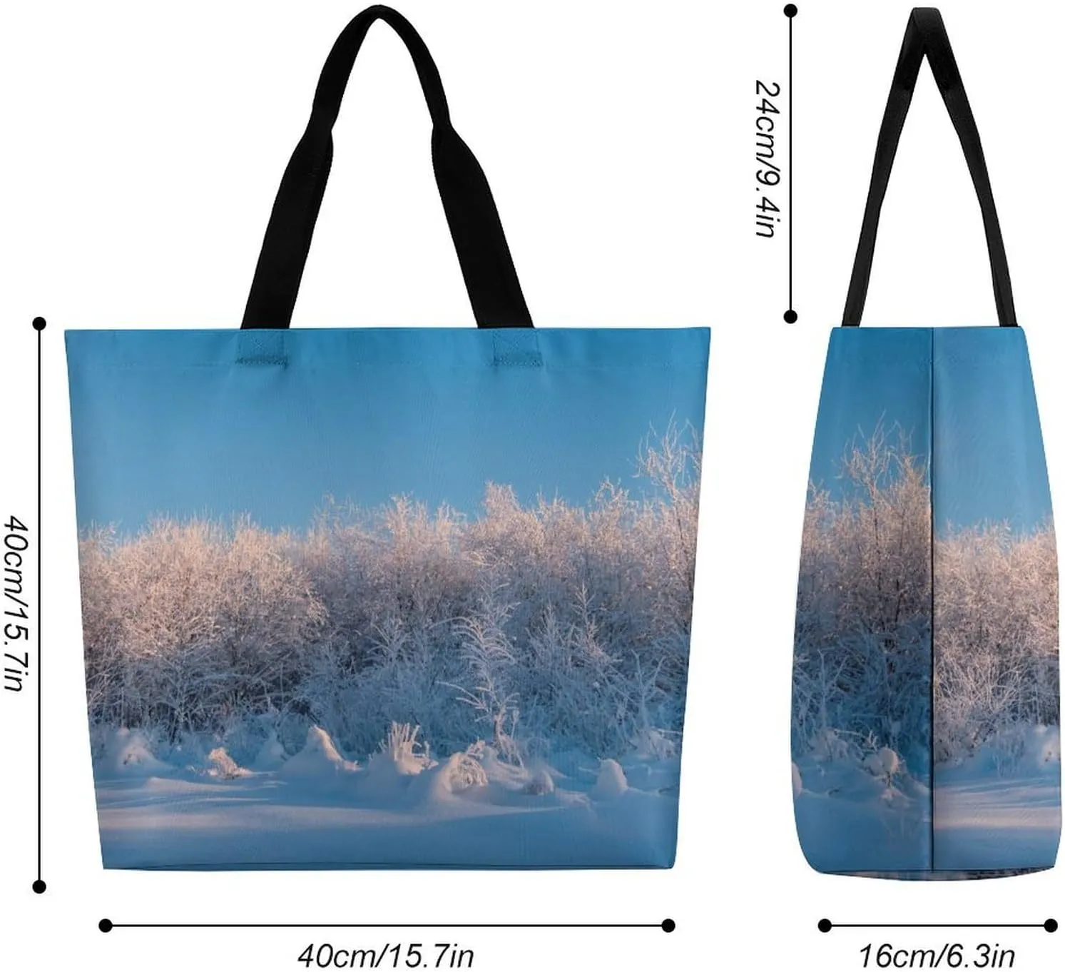 Large Capacity Shopping Tote Bag for Women, Girls