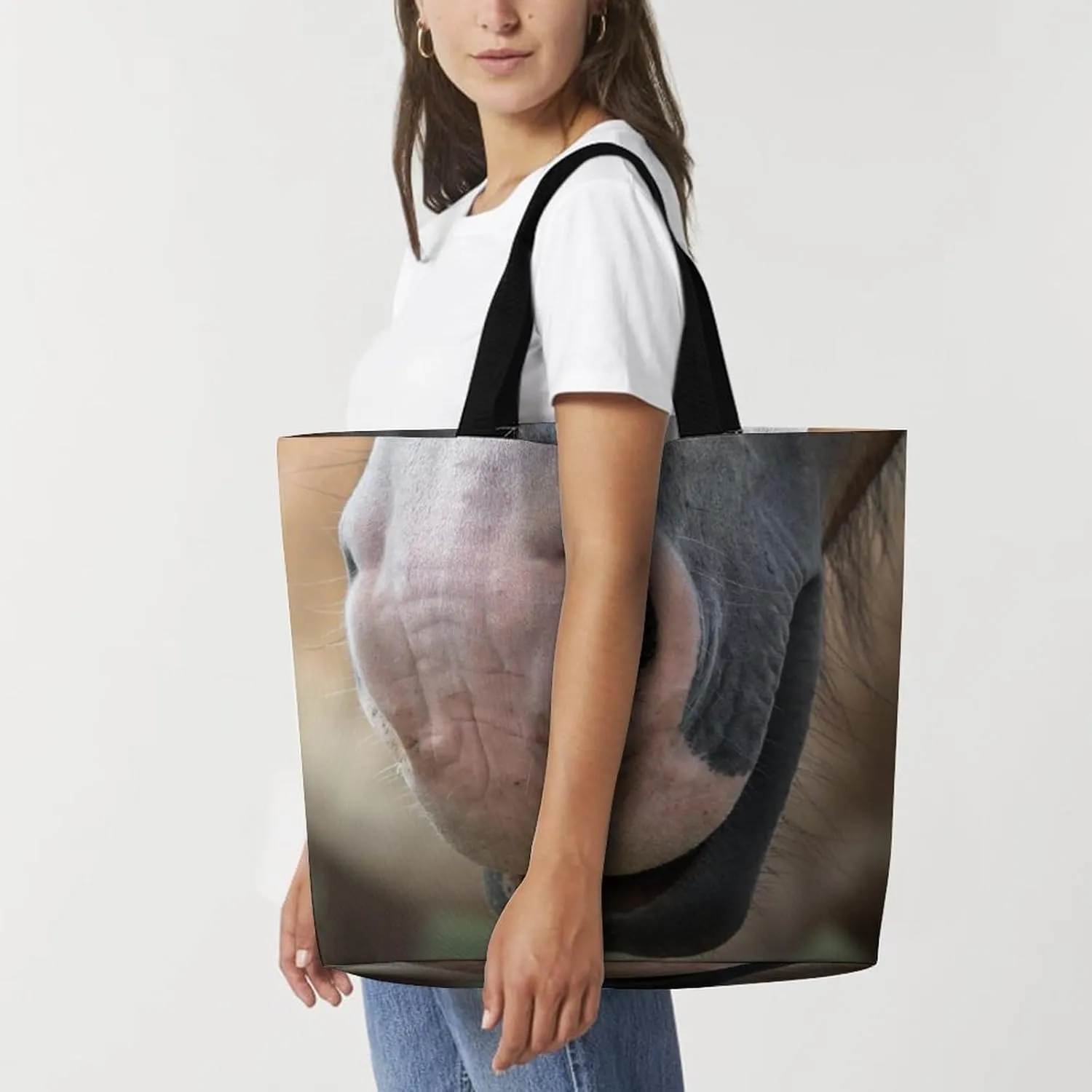 Large Capacity Shopping Tote Bag for Women, Girls