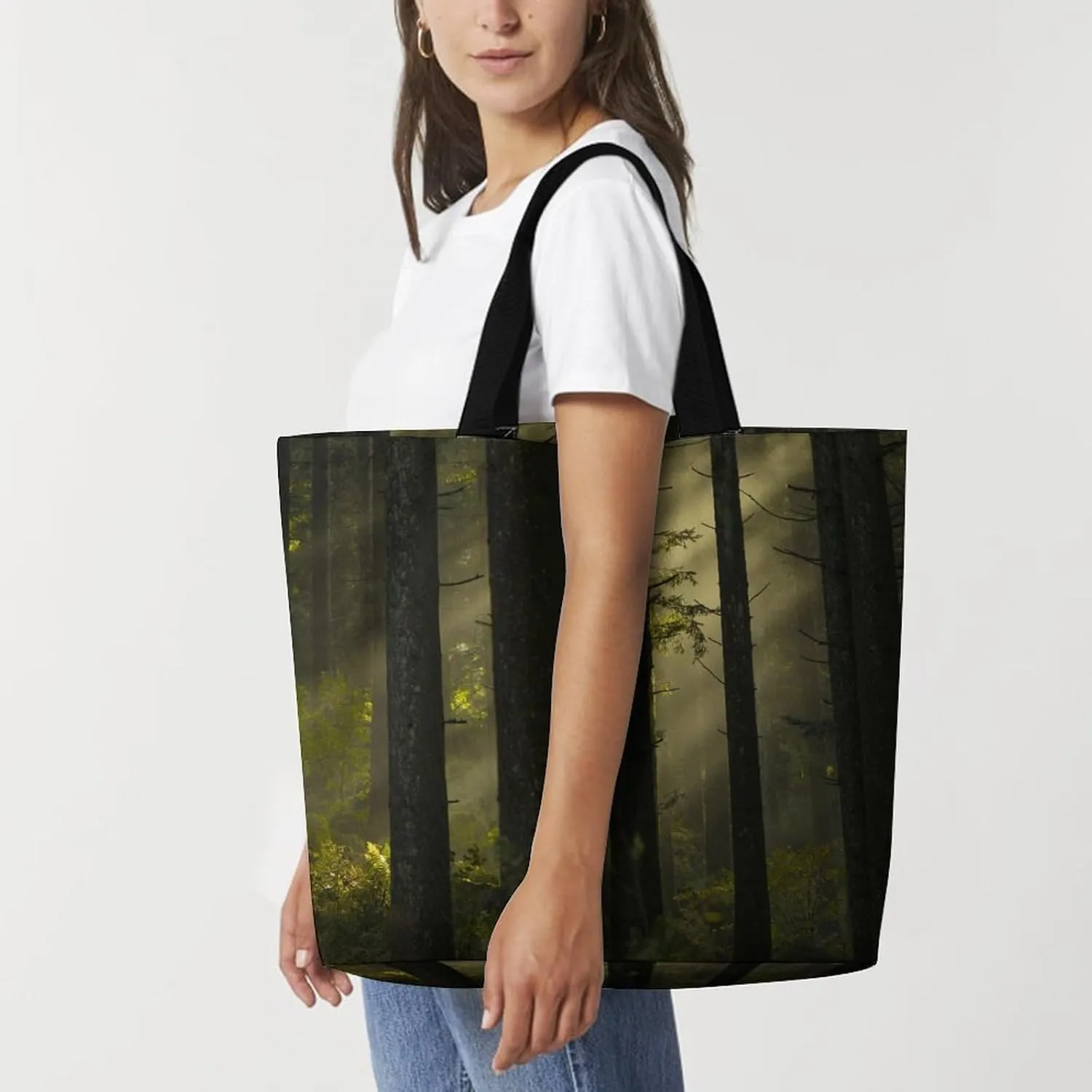 Large Capacity Shopping Tote Bag for Women, Girls