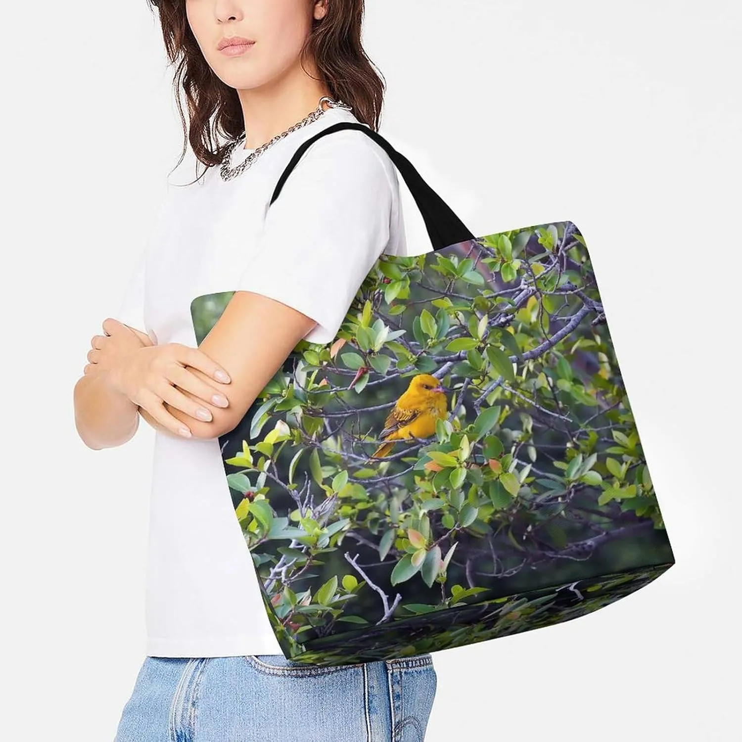 Large Capacity Shopping Tote Bag for Women, Girls