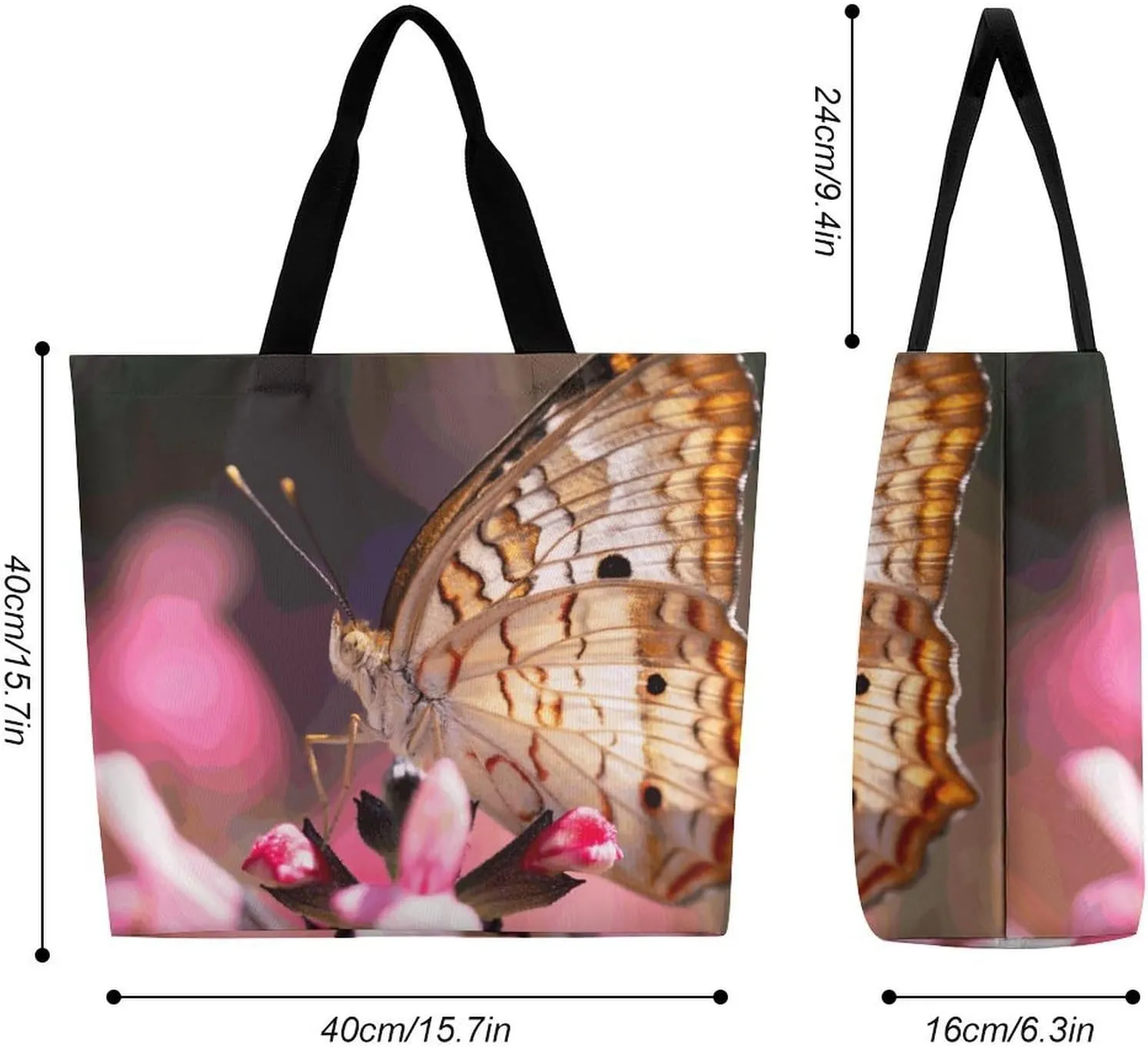 Large Capacity Shopping Tote Bag for Women, Girls