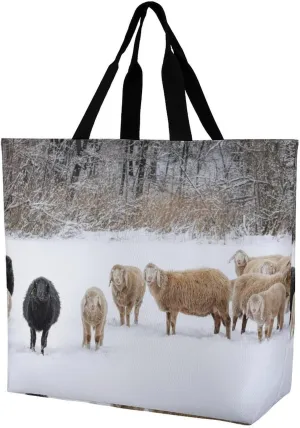 Large Capacity Shopping Tote Bag for Women, Girls
