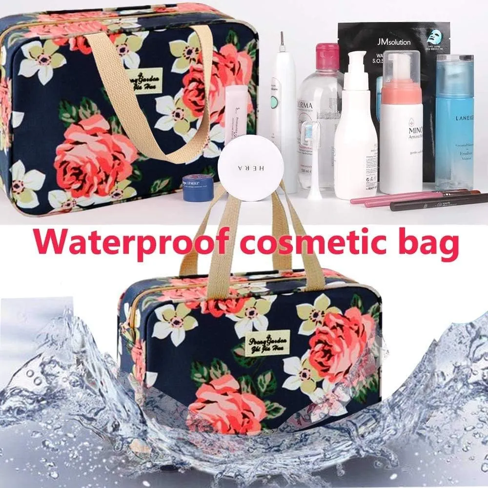 Large Makeup Bag Toiletry Bag for Women Make Up Bag Cosmetic Bag Toiletries Bag Brush Bags for Traveling