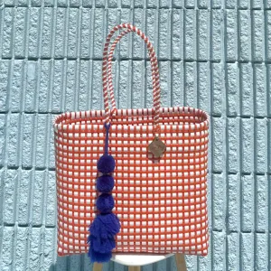 Large Tote - CRUSH CITY - Dolly Orange