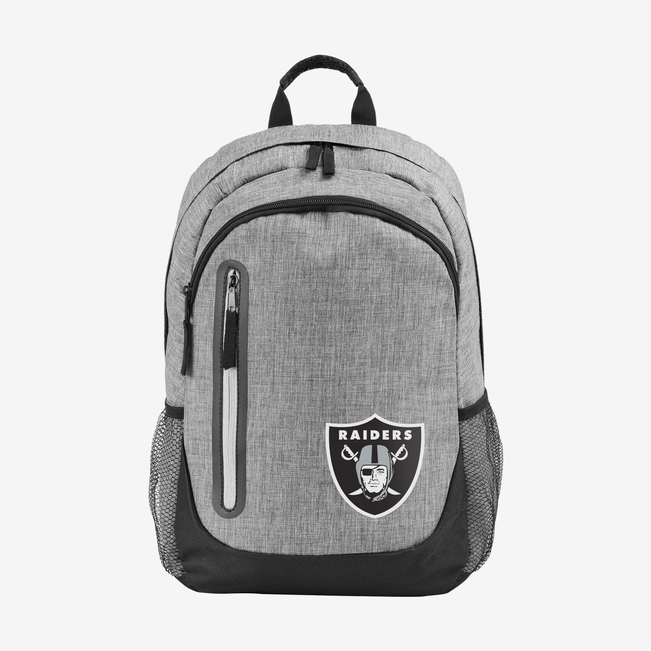 Las Vegas Raiders Heather Grey Bold Color Backpack