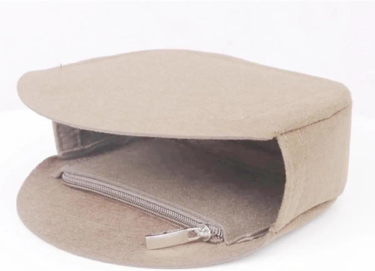 Lckaey round bag organizer insert-for round bag Applicable to old flower soft bag Kuqi Round bag Purse Organizer2078-khaki-L