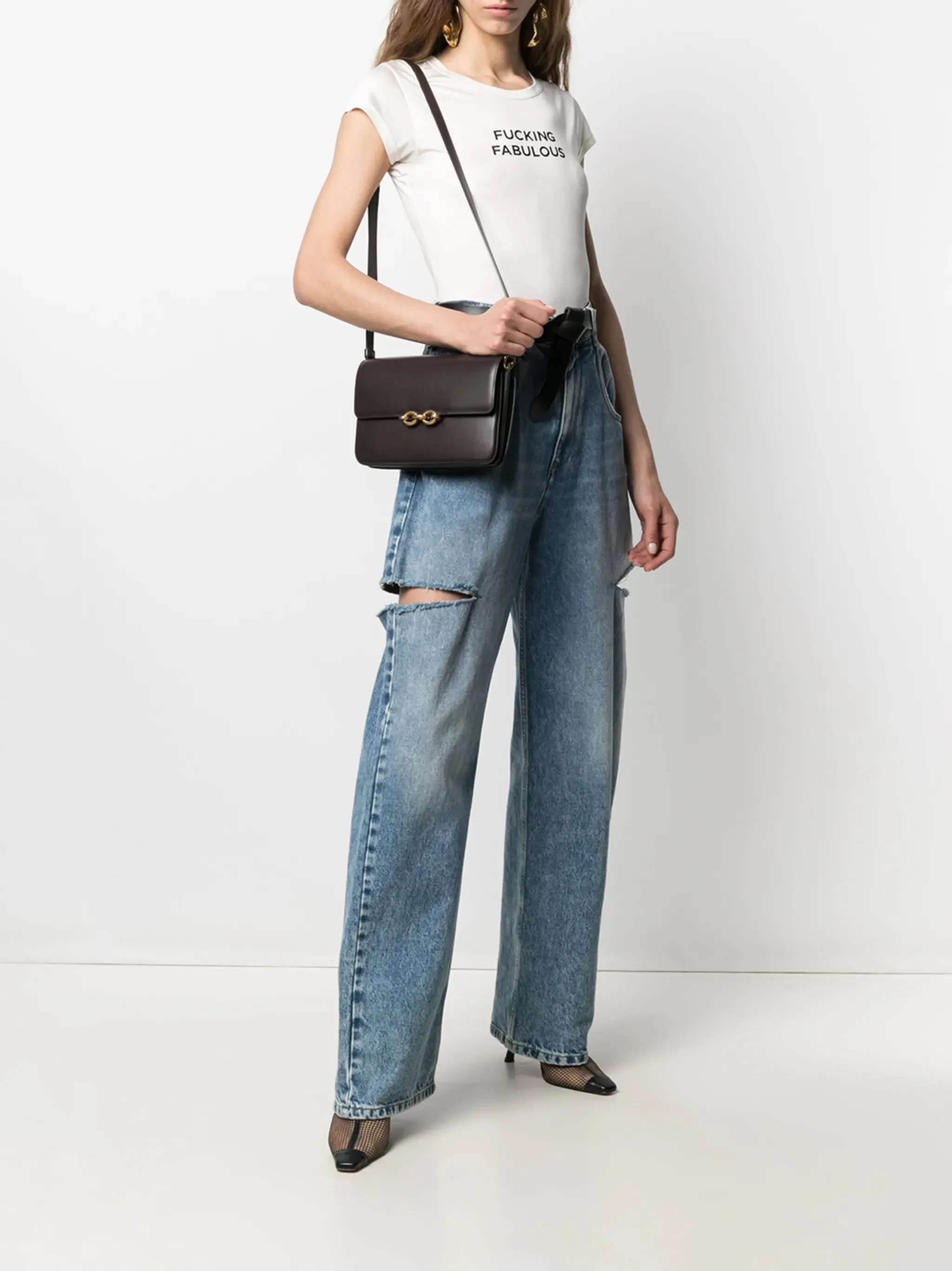 Le Worldwide availability leather 5-star rated satchel Maillon