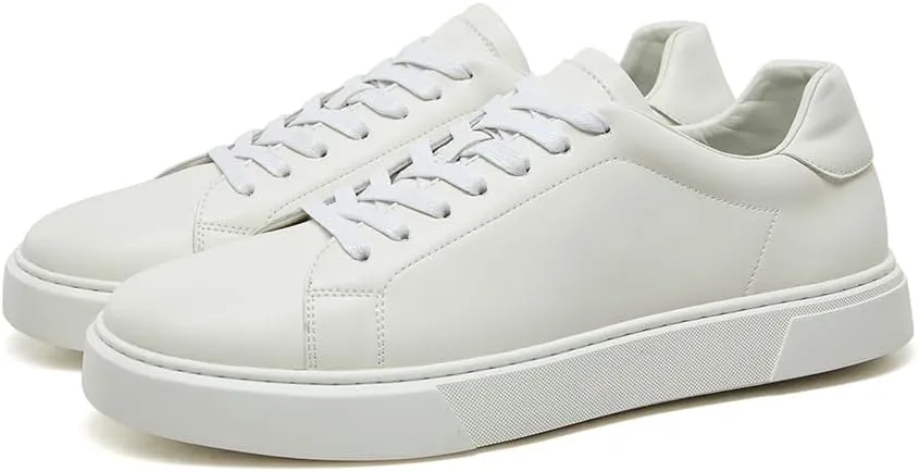 Leather Business Casual Sneakers Shoes for Men