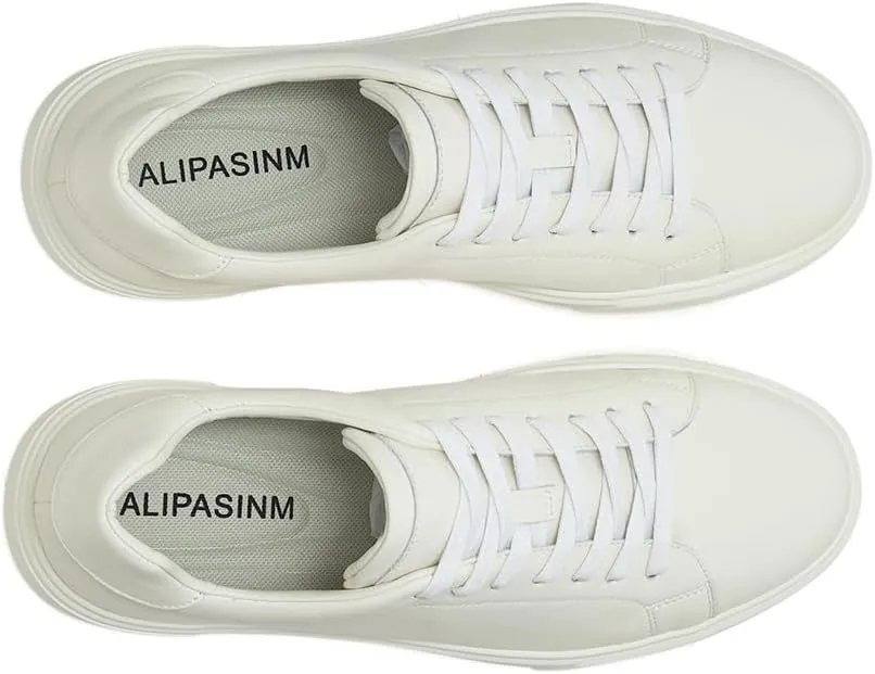 Leather Business Casual Sneakers Shoes for Men