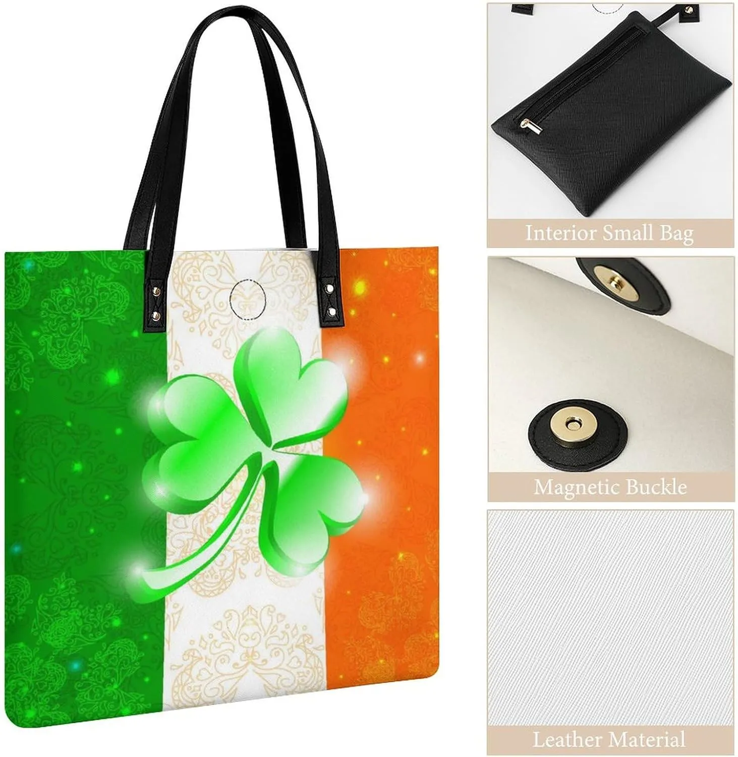 Leather Purse For Women Ladies Tote Shoulder Handbag