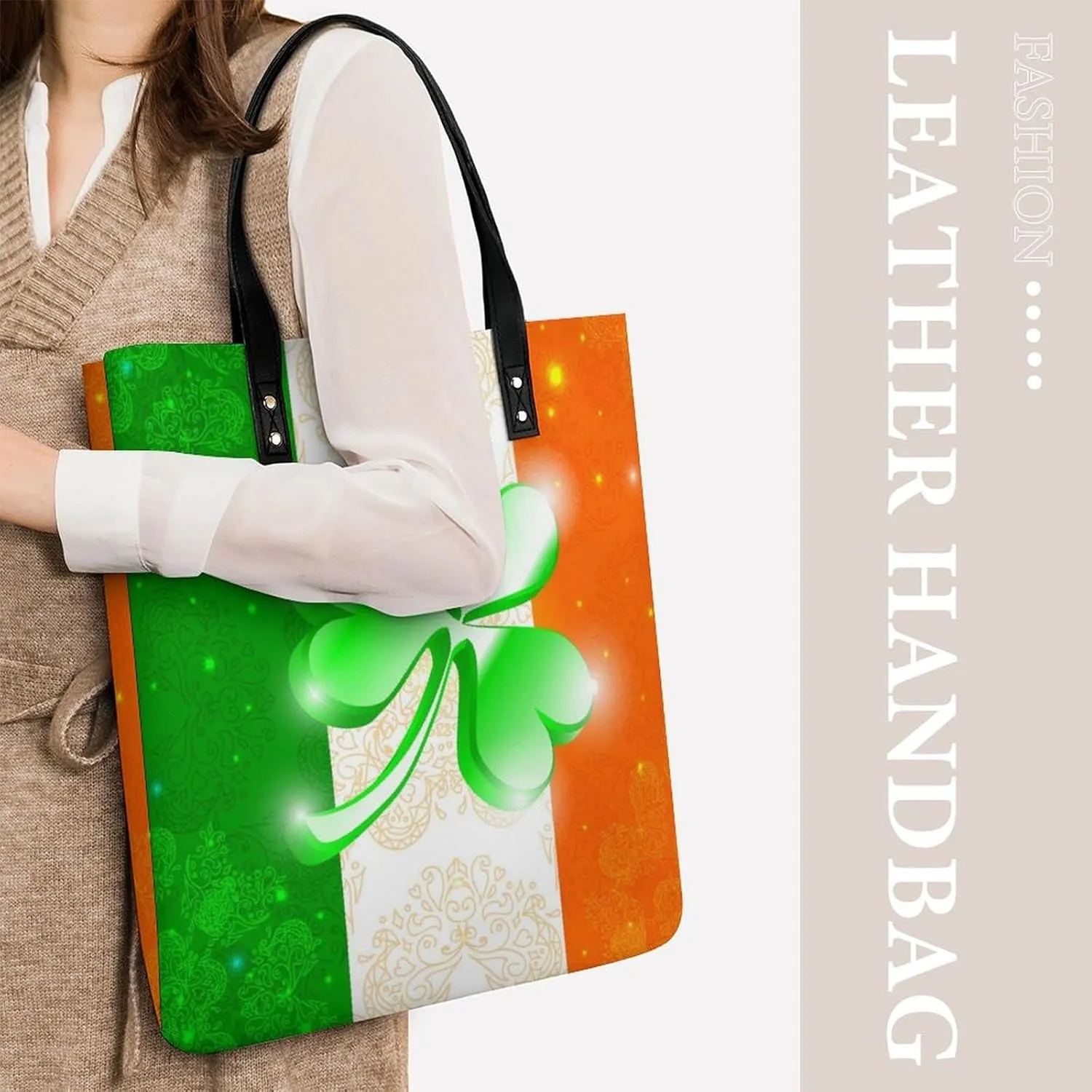 Leather Purse For Women Ladies Tote Shoulder Handbag