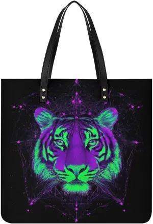 Leather Purse For Women Ladies Tote Shoulder Handbag