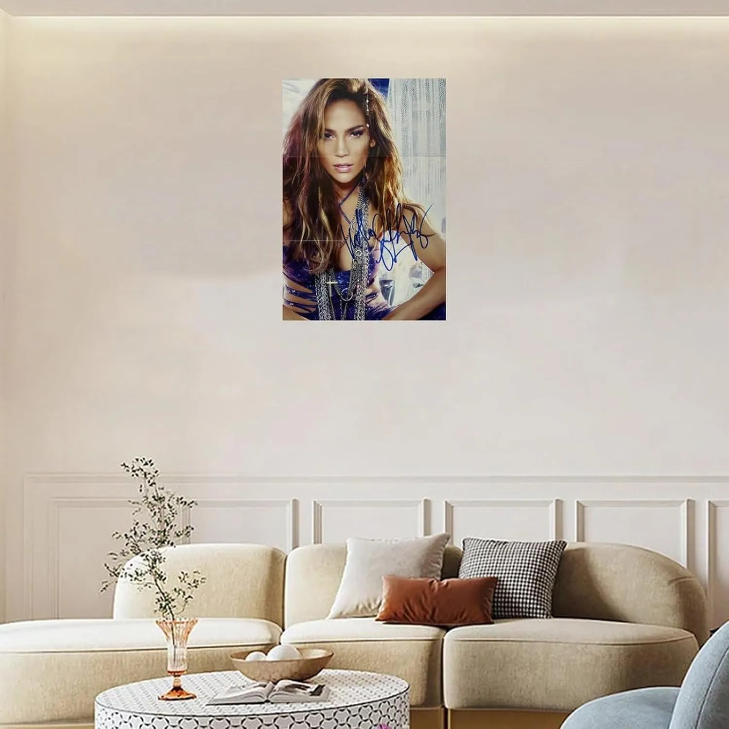 LIFCOZY Jennifer Lopez (3) Canvas Poster Wall Art Decor Print Picture Paintings for Living Room Bedroom Decoration Unframe-style 16x24inch(40x60cm)