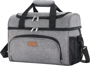 Lifewit Large Cooler Bag Insulated Lunch Bag Lightweight Portable Cool Bag Double Layer for Picnic, Beach, Work, Trip
