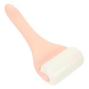 LIFKOME Face Ice Facial Roller Wrinkles Massage Ice Roller Facial Ice Massager Rollers Massage Roller Facial Massaging Tool Facial Cream Roller Eye Cream Roller White Stainless Steel