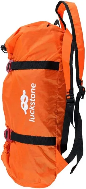 Lightweight Foldable Rock Climbing Rope Bag Sling Cord Storage Shoulder Backpack for Outdoor Caving Mountaineering Gear Equipment - 3 Colors orange, Orange, One Size