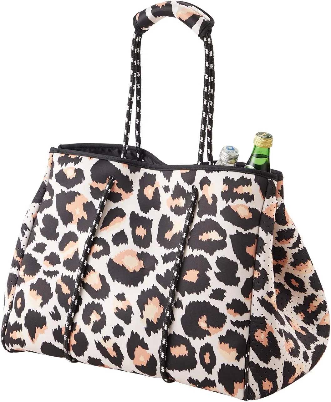 LMYYG Beach bag,Multipurpose Neoprene Bag,Large Tote Bag,Waterproof Shoulder Beach Bag for Travel Beach Gym Swimming