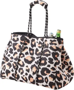LMYYG Beach bag,Multipurpose Neoprene Bag,Large Tote Bag,Waterproof Shoulder Beach Bag for Travel Beach Gym Swimming
