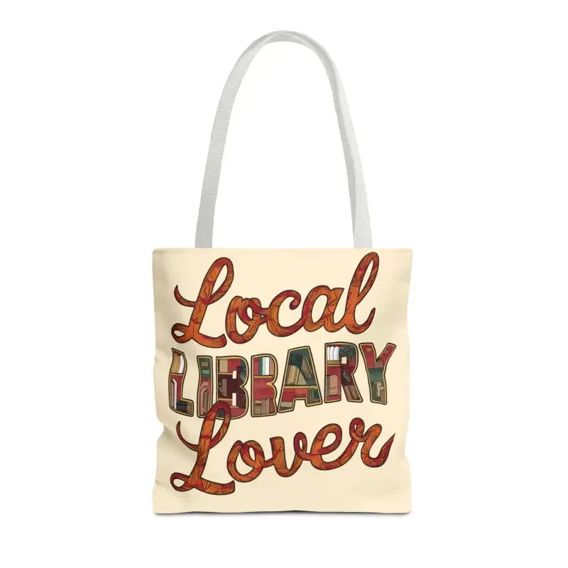 Local Library Lover Ready Tote Bag Versatile and Chic
