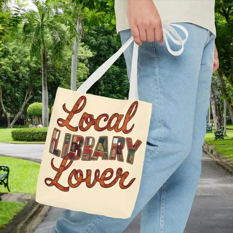 Local Library Lover Ready Tote Bag Versatile and Chic