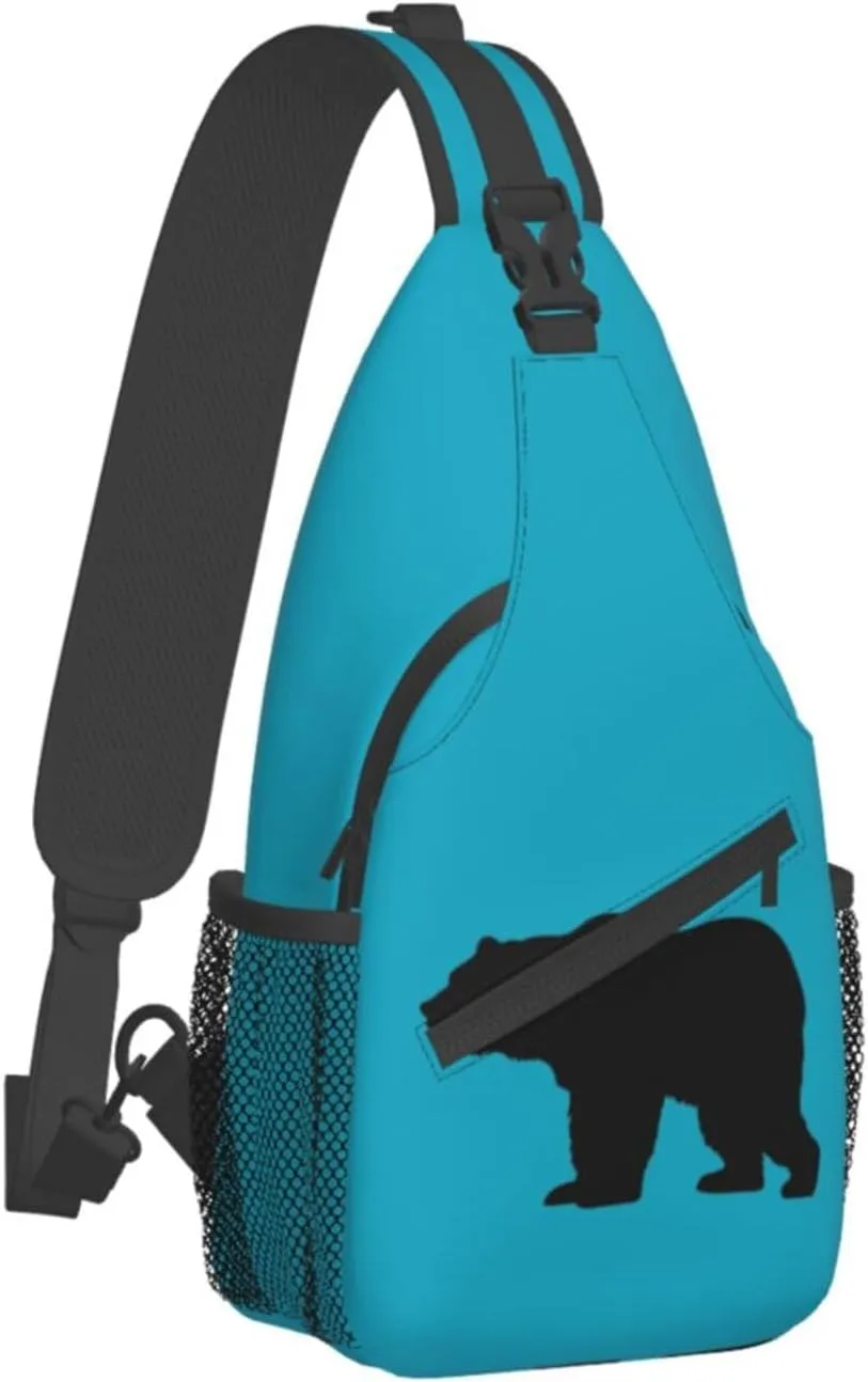 Lollipop Crossbody Sling Backpack Sling Bag Travel Hiking Chest Bag Daypack For Women Men